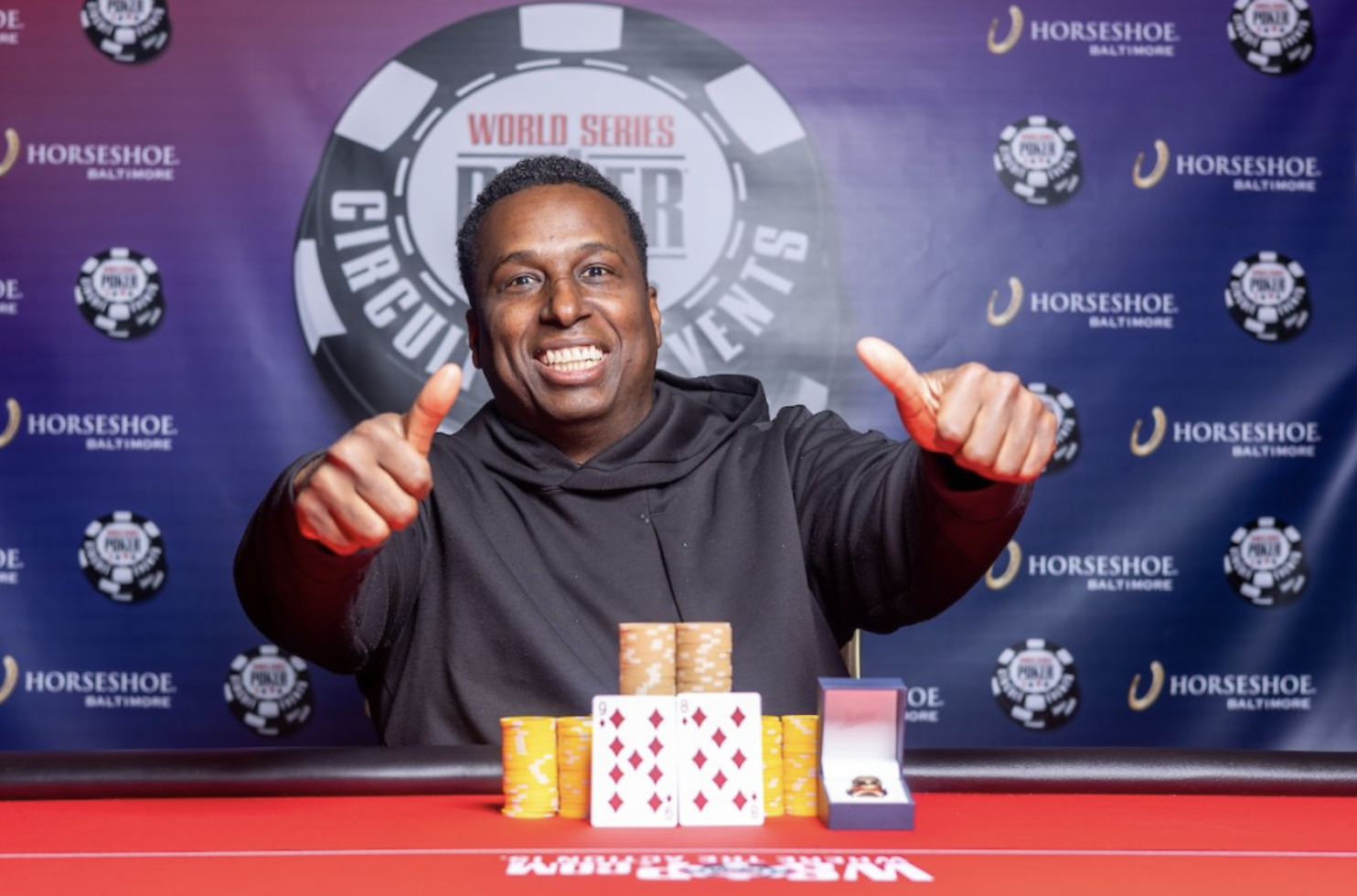 Hawkins Wins 18th WSOPC Ring In Event Spoiled by a Big Mistake with Three Players Left